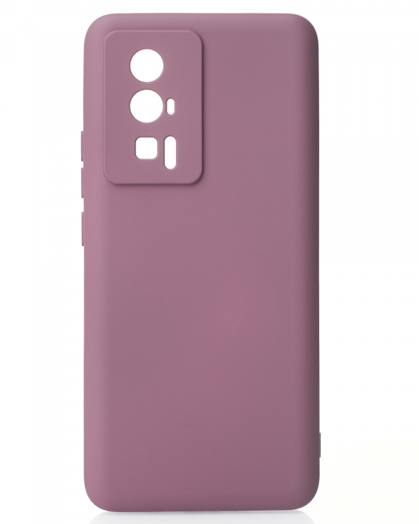 Силиконовый чехол SOFT Silicone Case для Xiaomi Poco F5 Pro (без лого) лаванда