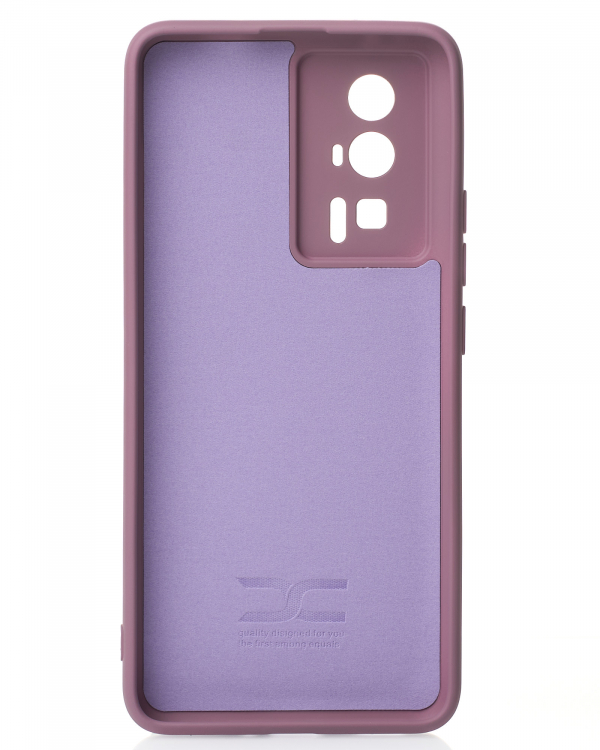Силиконовый чехол SOFT Silicone Case для Xiaomi Poco F5 Pro (без лого) лаванда
