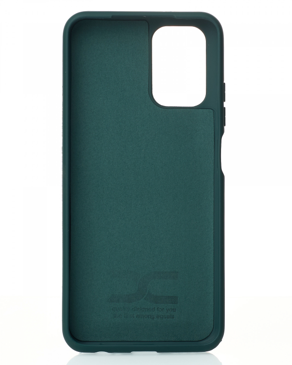 Силиконовый чехол SOFT Silicone Case для Xiaomi Redmi Note 10/ Note 10s (без лого) темно-зеленый