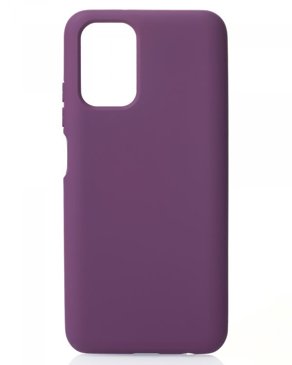 Силиконовый чехол SOFT Silicone Case для Xiaomi Redmi Note 10/ Note 10s (без лого) сиреневый