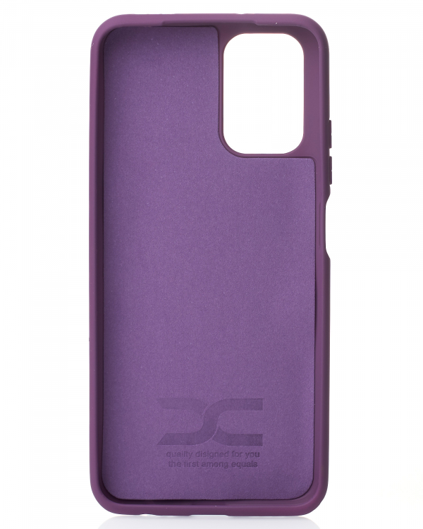 Силиконовый чехол SOFT Silicone Case для Xiaomi Redmi Note 10/ Note 10s (без лого) сиреневый