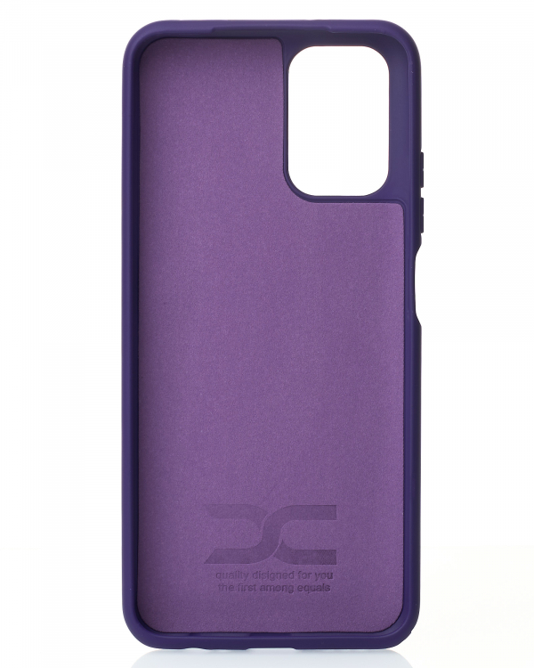 Силиконовый чехол SOFT Silicone Case для Xiaomi Redmi Note 10/ Note 10s (без лого) фиолетовый