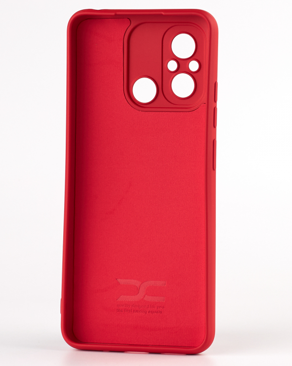 Силиконовый чехол SOFT Silicone Case для Xiaomi Redmi 12C (без лого) красный