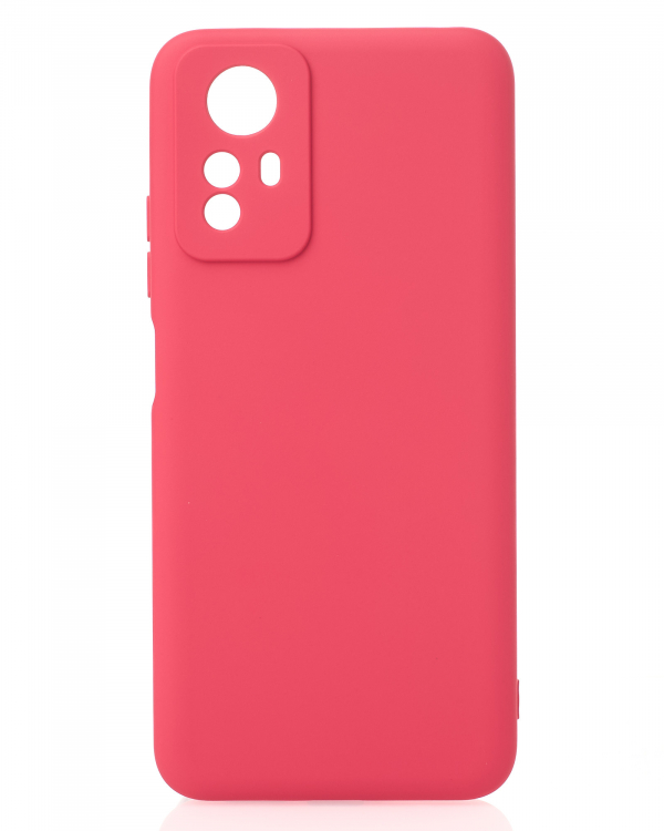 Силиконовый чехол SOFT Silicone Case для Xiaomi Redmi Note 12S (без лого) малиновый
