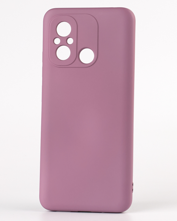 Силиконовый чехол SOFT Silicone Case для Xiaomi Redmi 12C (без лого) лаванда