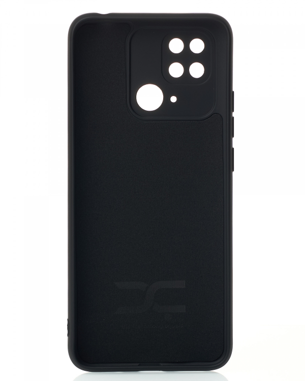 Силиконовый чехол SOFT Silicone Case для Xiaomi Redmi 10c (без лого) черный