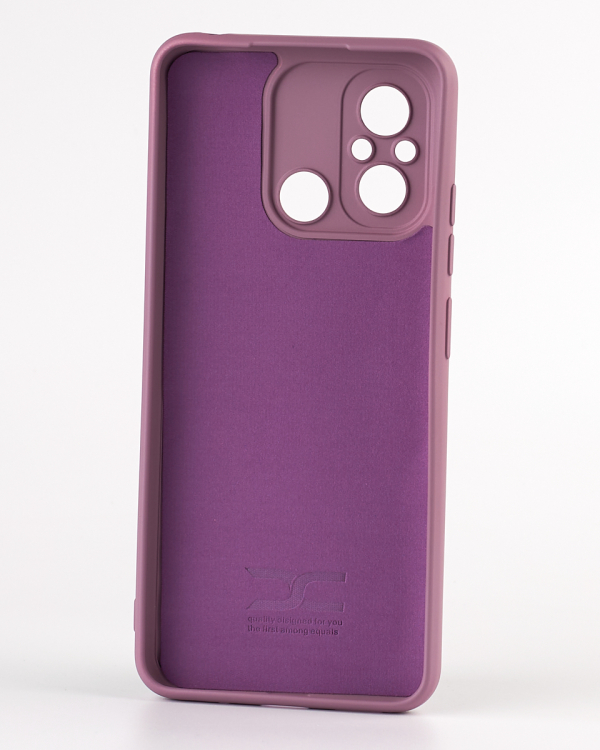 Силиконовый чехол SOFT Silicone Case для Xiaomi Redmi 12C (без лого) лаванда