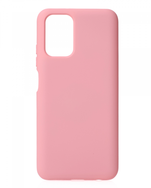 Силиконовый чехол SOFT Silicone Case для Xiaomi Redmi Note 10/ Note 10s (без лого) розовый