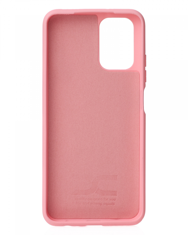 Силиконовый чехол SOFT Silicone Case для Xiaomi Redmi Note 10/ Note 10s (без лого) розовый