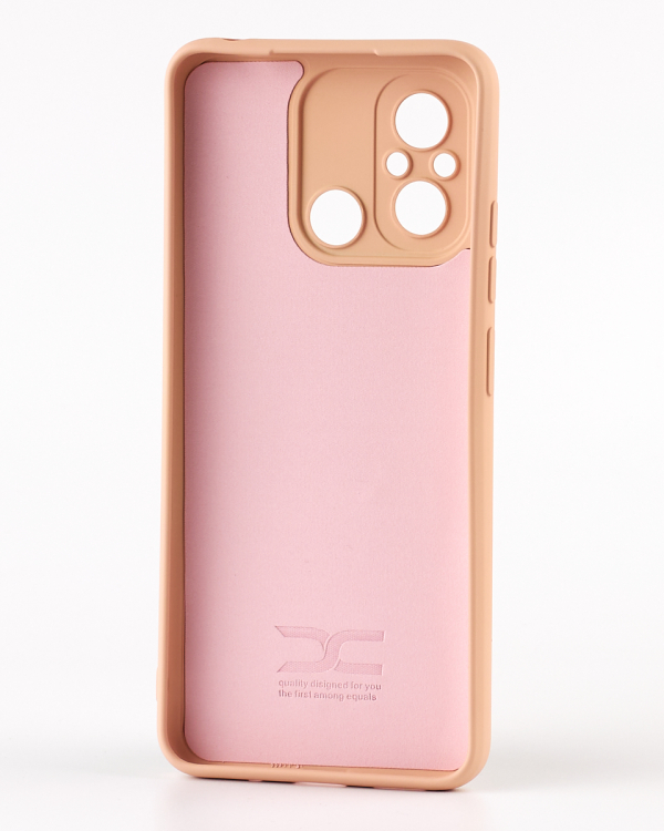 Силиконовый чехол SOFT Silicone Case для Xiaomi Redmi 12C (без лого) пудра