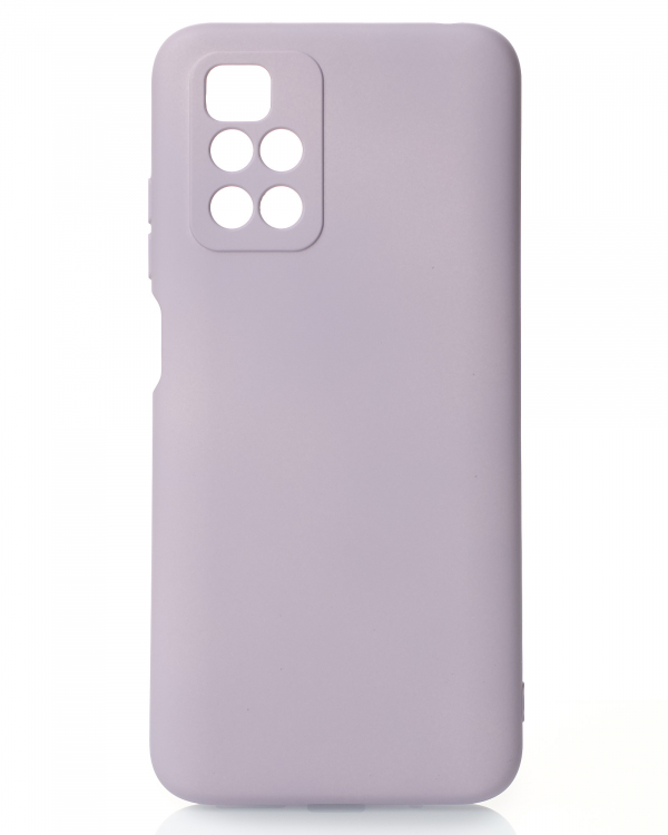 Силиконовый чехол SOFT Silicone Case для Xiaomi Redmi 10/Redmi 10 Prime (без лого) глициния