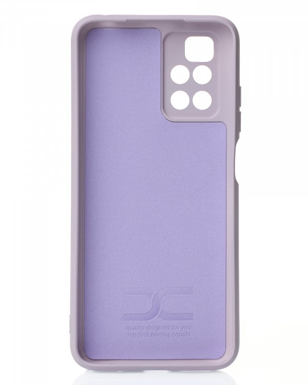 Силиконовый чехол SOFT Silicone Case для Xiaomi Redmi 10/Redmi 10 Prime (без лого) глициния