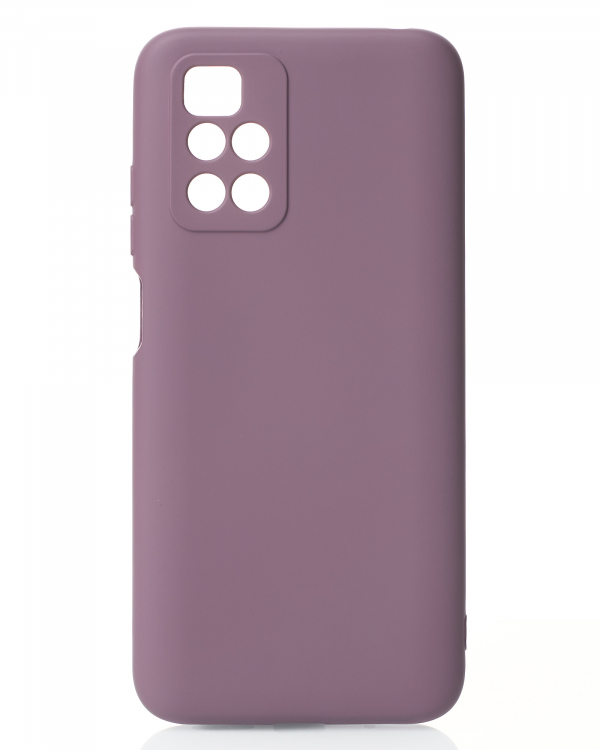 Силиконовый чехол SOFT Silicone Case для Xiaomi Redmi 10/Redmi 10 Prime (без лого) лаванда
