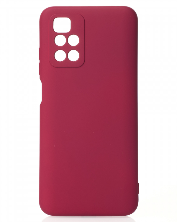 Силиконовый чехол SOFT Silicone Case для Xiaomi Redmi 10/Redmi 10 Prime (без лого) коралловый
