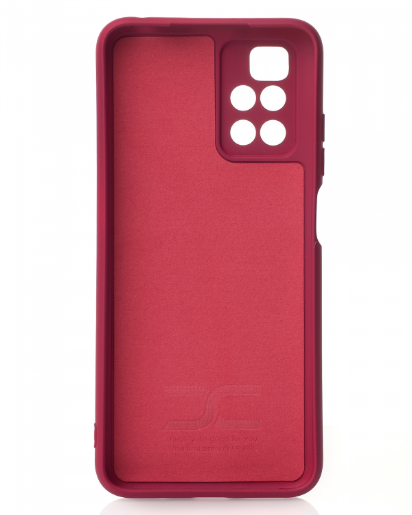 Силиконовый чехол SOFT Silicone Case для Xiaomi Redmi 10/Redmi 10 Prime (без лого) коралловый