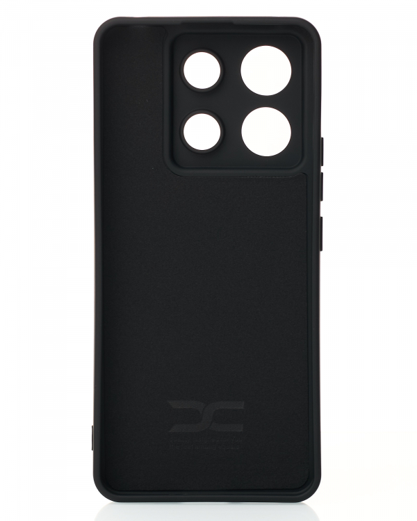 Силиконовый чехол SOFT Silicone Case для Xiaomi Redmi Note 13 Pro 5G/ Poco X6 5G (без лого) черный