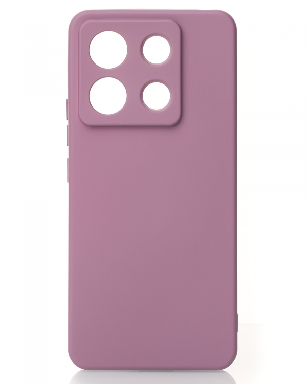 Силиконовый чехол SOFT Silicone Case для Xiaomi Redmi Note 13 Pro 5G/ Poco X6 5G (без лого) лаванда
