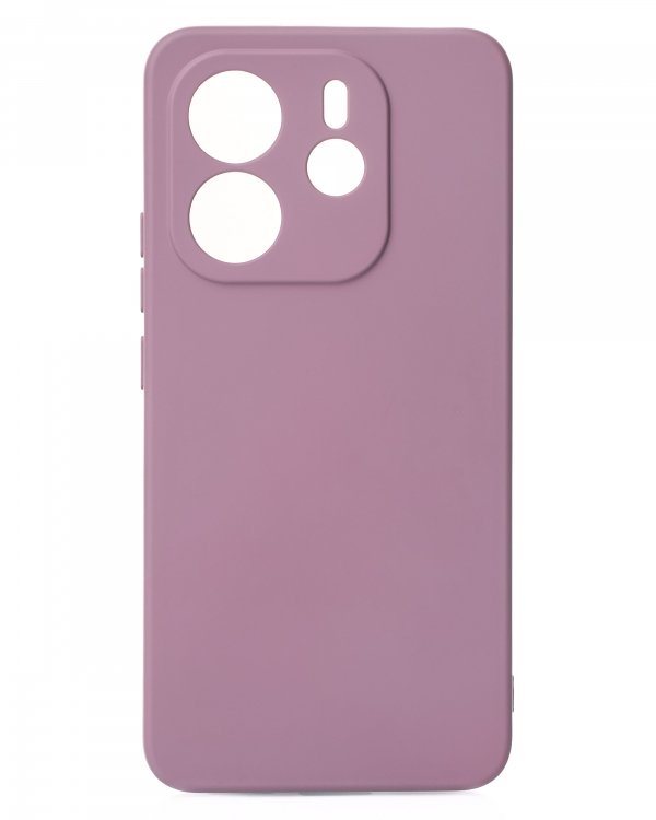 Силиконовый чехол SOFT Silicone Case для Xiaomi Redmi Note 14 4G Europa (без лого) лаванда