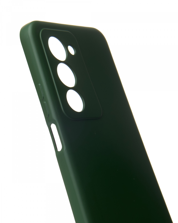 Силиконовый чехол SOFT Silicone Case для Xiaomi Redmi 15 (169 mm) (без лого) темно-зеленый