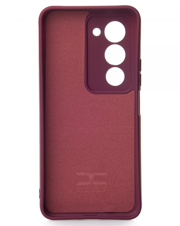 Силиконовый чехол SOFT Silicone Case для Xiaomi Redmi 15 (171 mm) (без лого) бордовый