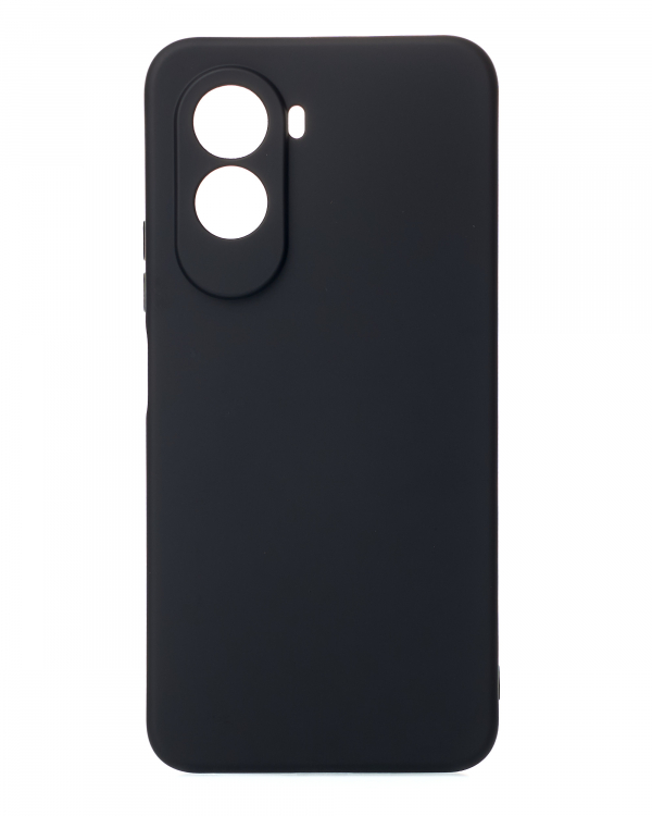 Силиконовый чехол SOFT Silicone Case для Xiaomi Poco M7 4G (без лого) черный