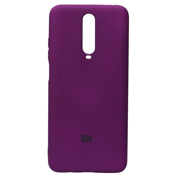 Силиконовый чехол SOFT Silicone Case для Xiaomi Redmi K30/Poco X2 HQ (с логотипом) сиреневый