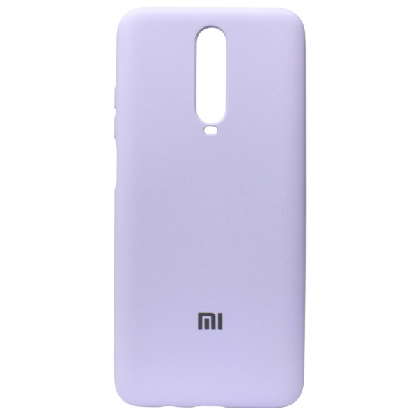 Силиконовый чехол SOFT Silicone Case для Xiaomi Redmi K30/Poco X2 HQ (с логотипом) фиалковый