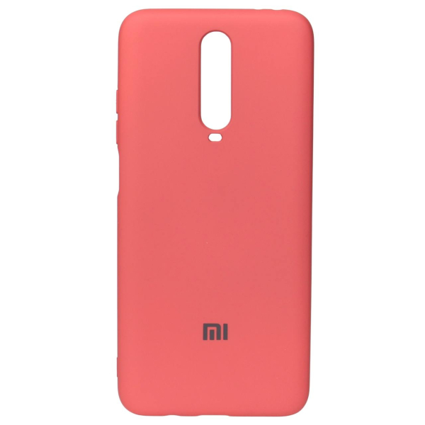 Силиконовый чехол SOFT Silicone Case для Xiaomi Redmi K30/Poco X2 HQ (с логотипом) коралловый