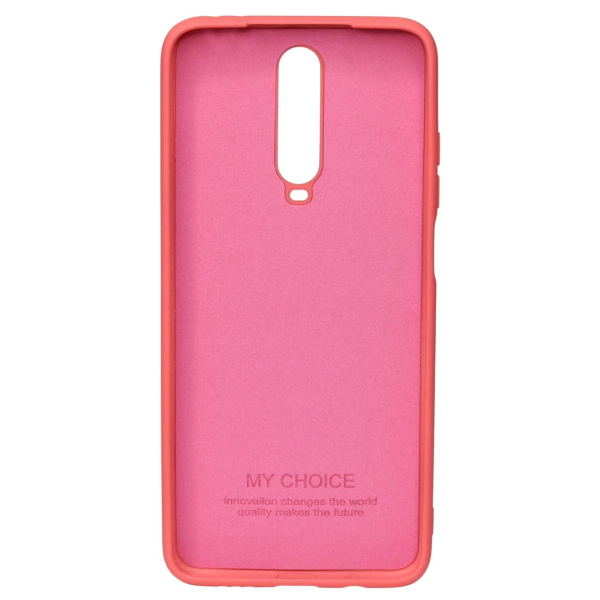 Силиконовый чехол SOFT Silicone Case для Xiaomi Redmi K30/Poco X2 HQ (с логотипом) коралловый