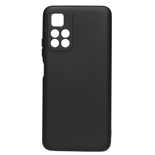 Силиконовый чехол SOFT Silicone Case для Xiaomi Poco M4 Pro 5G (без лого) черный