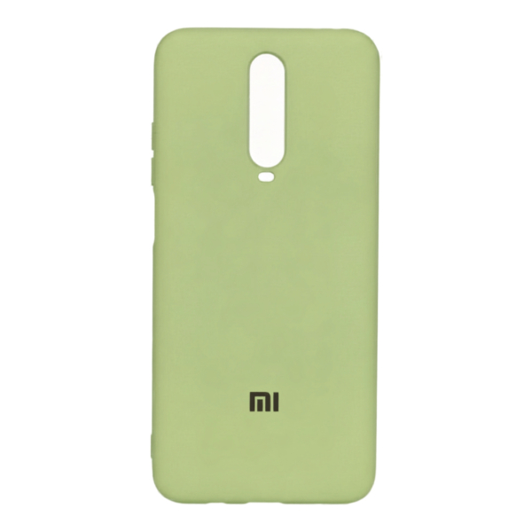Силиконовый чехол SOFT Silicone Case для Xiaomi Redmi K30/Poco X2 HQ (с логотипом) зеленый