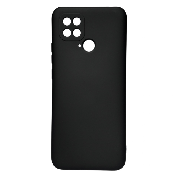Силиконовый чехол SOFT Silicone Case для Xiaomi Poco C40 (без лого) черный