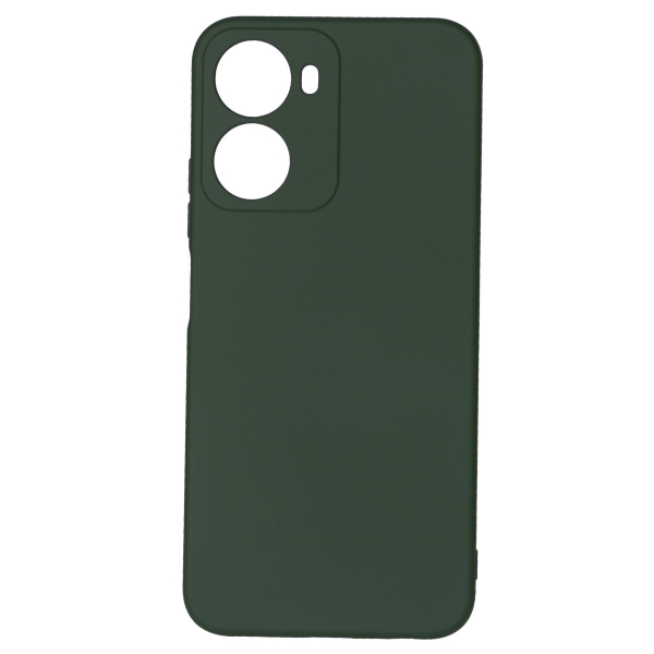 Силиконовый чехол SOFT Silicone Case для Xiaomi Redmi 15A темно-зеленый