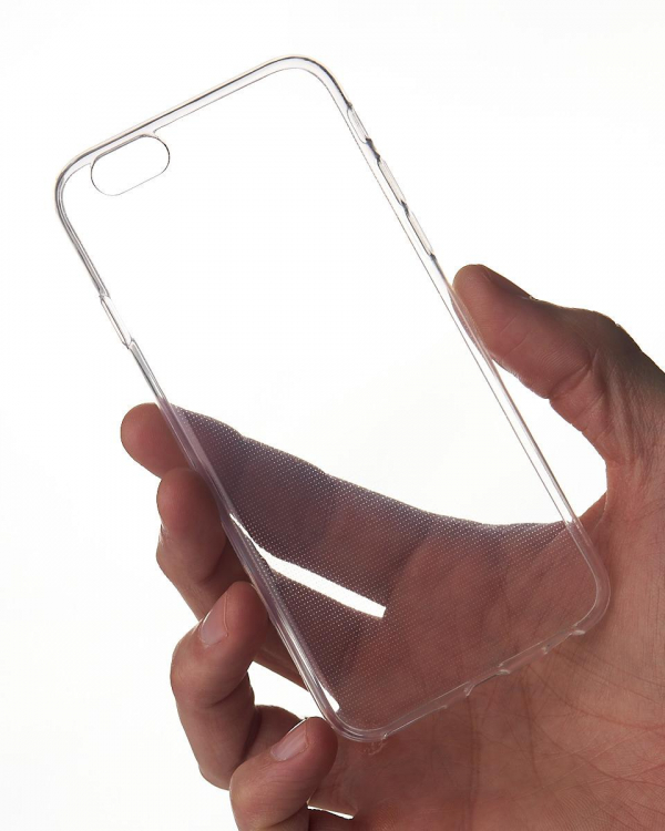 Силиконовый чехол WS для iPhone 6 прозрачный