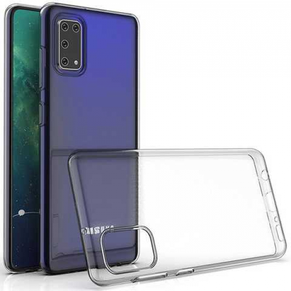 Силиконовый чехол WS для Samsung A41 прозрачный