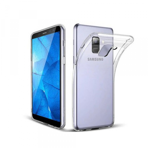 Силиконовый чехол WS для Samsung J810/J8 (2018) прозрачный