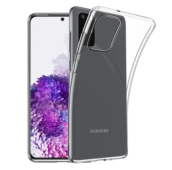 Силиконовый чехол WS для Samsung S20 прозрачный
