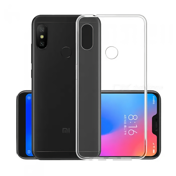 Силиконовый чехол WS для Xiaomi Redmi 6 Pro/A2 Lite прозрачный