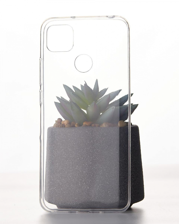 Силиконовый чехол WS для Xiaomi Redmi 9c/9A Activ/Poco C31 прозрачный