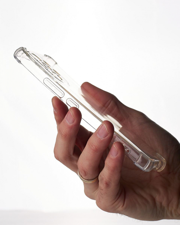 Силиконовый чехол WS SHOCKPROOF для Samsung A53 5G прозрачный