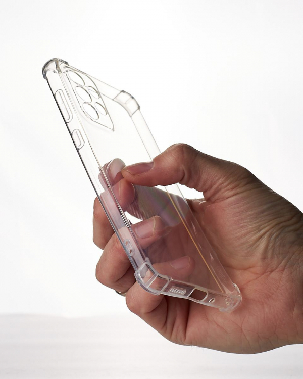 Силиконовый чехол WS SHOCKPROOF для Samsung A73 5G прозрачный