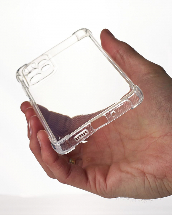 Силиконовый чехол WS SHOCKPROOF для Samsung A73 5G прозрачный