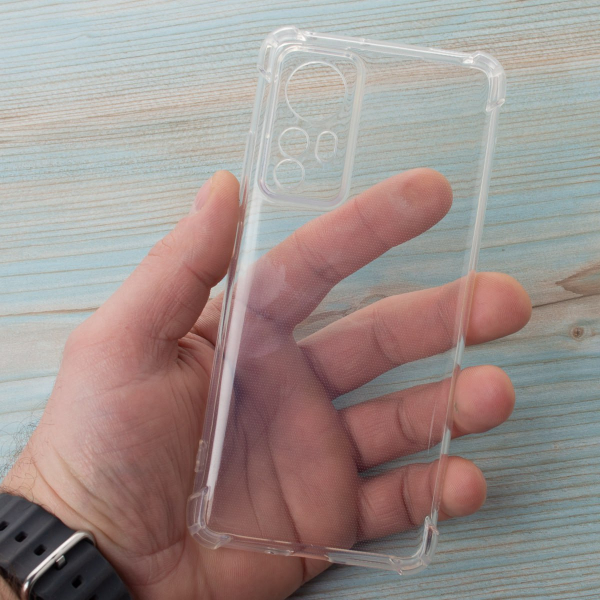 Силиконовый чехол WS SHOCKPROOF для Xiaomi 12/12X прозрачный