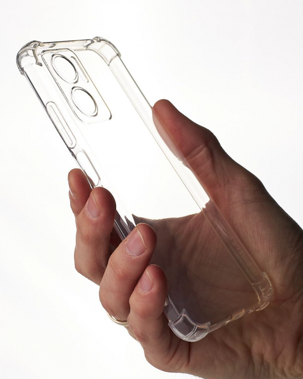 Силиконовый чехол WS SHOCKPROOF для Xiaomi Redmi 11 Prime 5G/Note 11E 5G/Poco M4 5G/Redmi 10 5G прозрачный