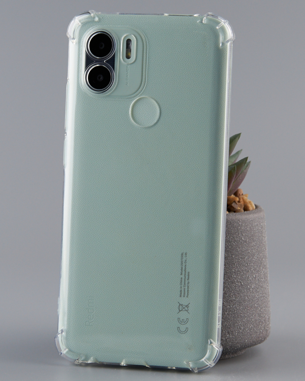 Силиконовый чехол WS SHOCKPROOF для Xiaomi Redmi A1 прозрачный