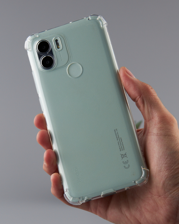 Силиконовый чехол WS SHOCKPROOF для Xiaomi Redmi A1 прозрачный