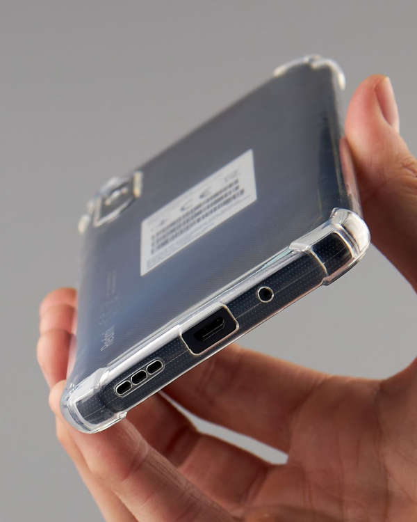 Силиконовый чехол WS SHOCKPROOF для Xiaomi Redmi 9A/9AT/9i/9i Sport/9a Sport прозрачный