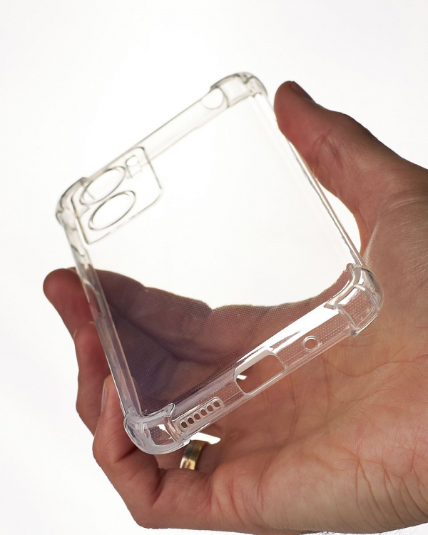 Силиконовый чехол WS SHOCKPROOF для Xiaomi Redmi 11 Prime 5G/Note 11E 5G/Poco M4 5G/Redmi 10 5G прозрачный