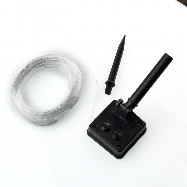 Led гирлянда 7м/50Led (солнечная батарея/медный круглый провод) 8 режимов IP67