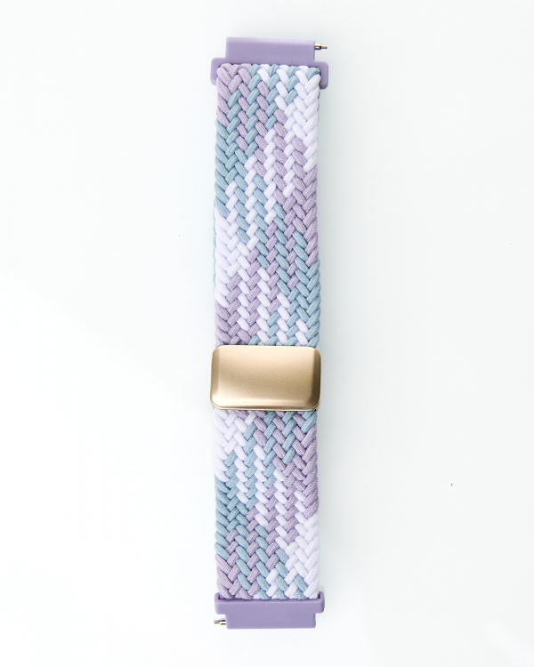 Ремешок для часов UNIVERSAL "Nylon Braided Magnetic" 22 мм violet